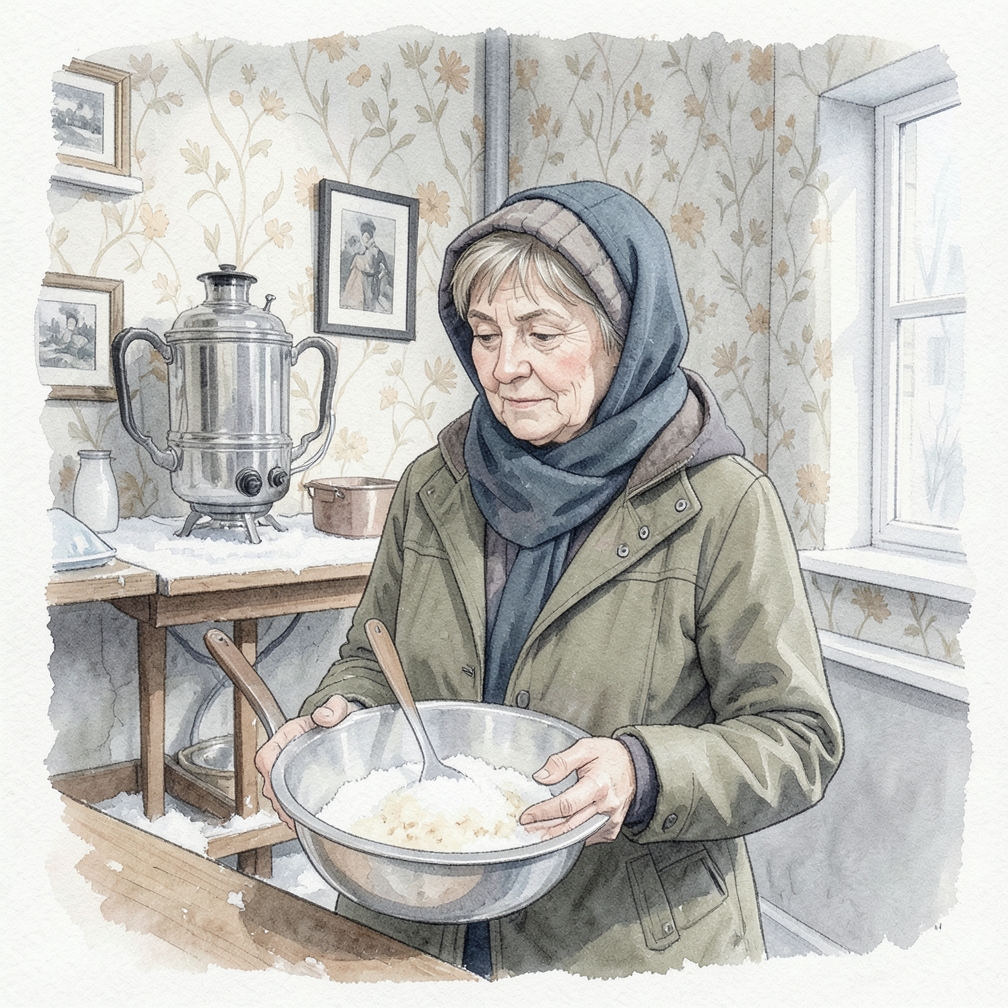 Приготовьте смесь масла и сахара