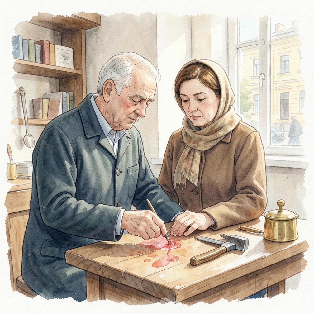 Контроль за состоянием прокола