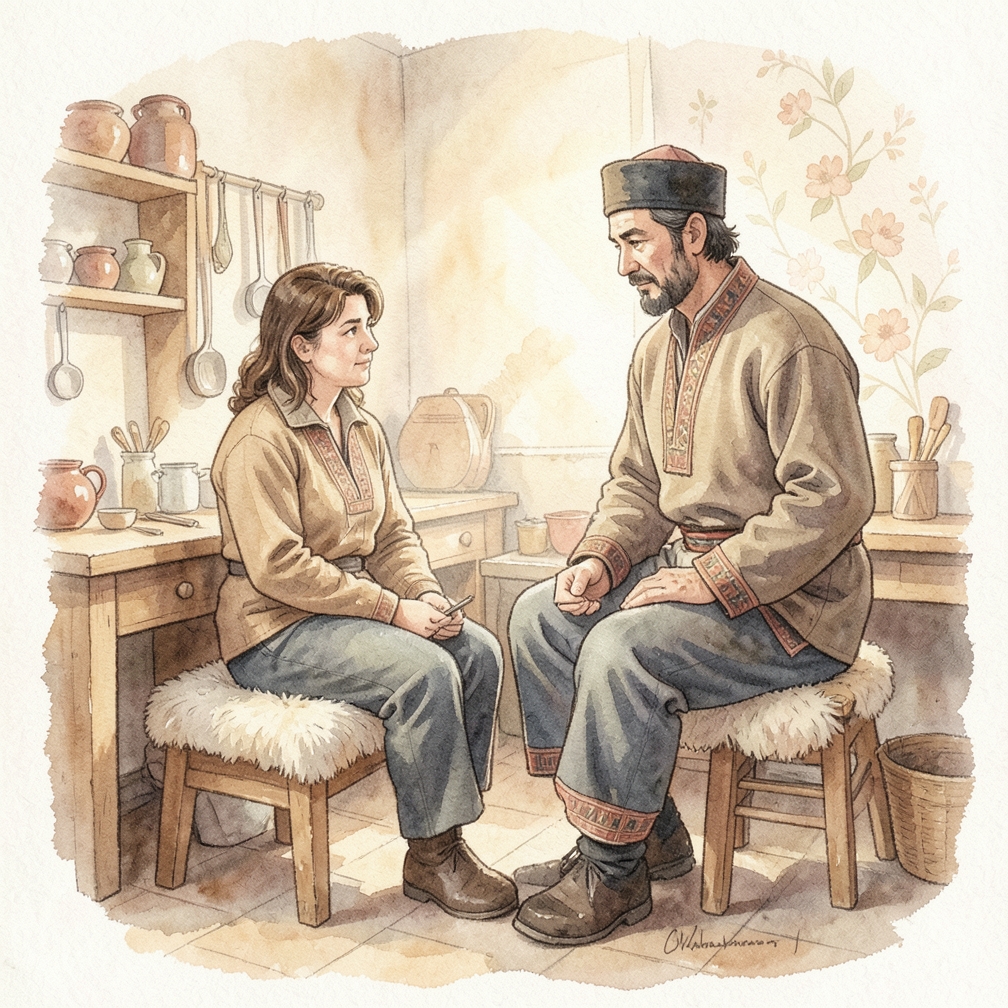 Interact with him through mutual friends and social media. — 3