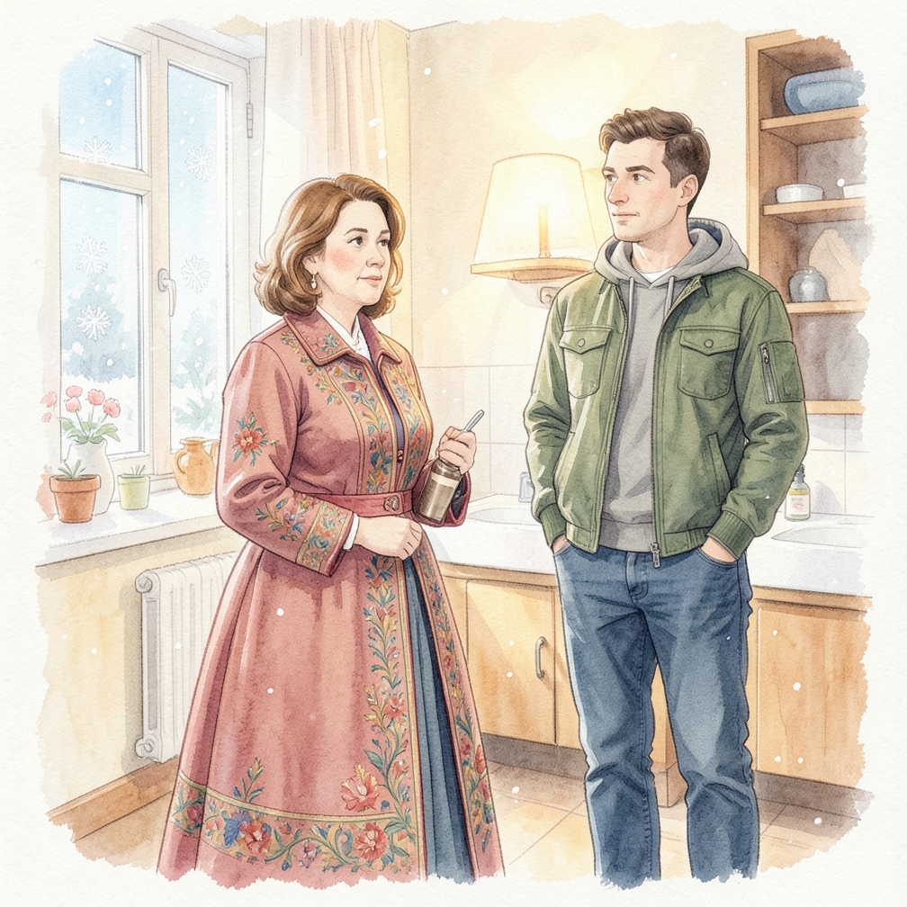 Нарисуйте две параллельные линии на носе темным консилером или контуром