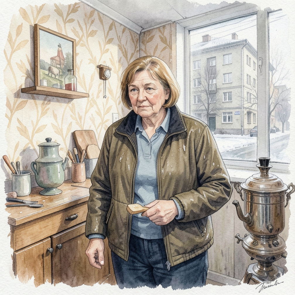 Нанесите средний слой лака
