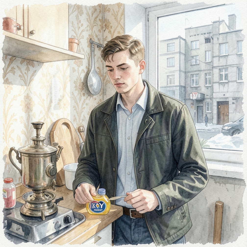 Нанесите 1-2 капли K-Y Jelly