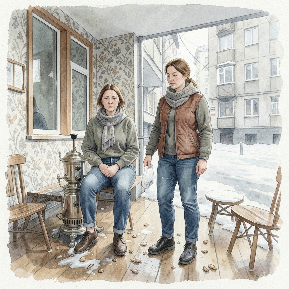 Убедитесь, что линия не касается пола.