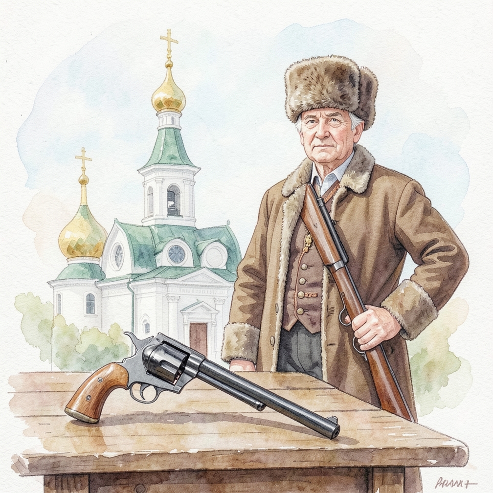 Разберите револьвер