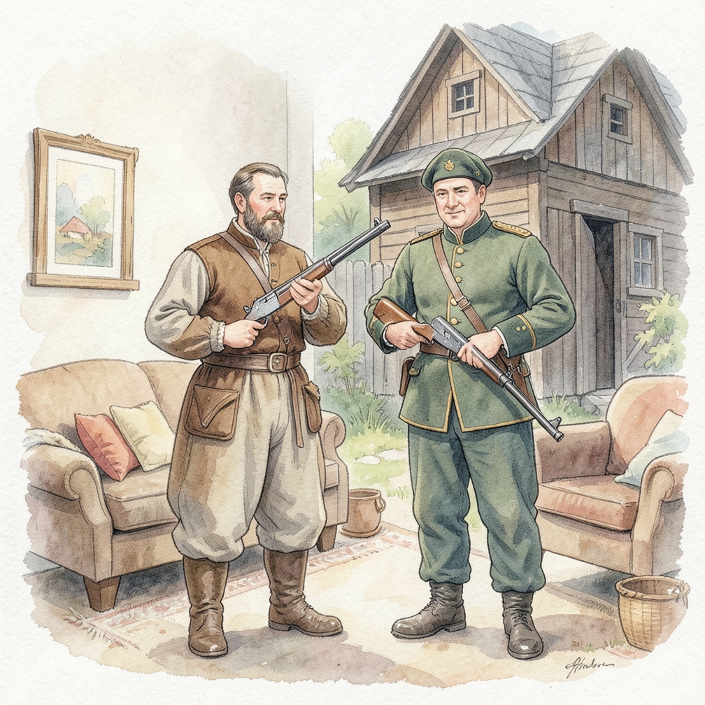 Проверьте, чтобы порох не высыпался