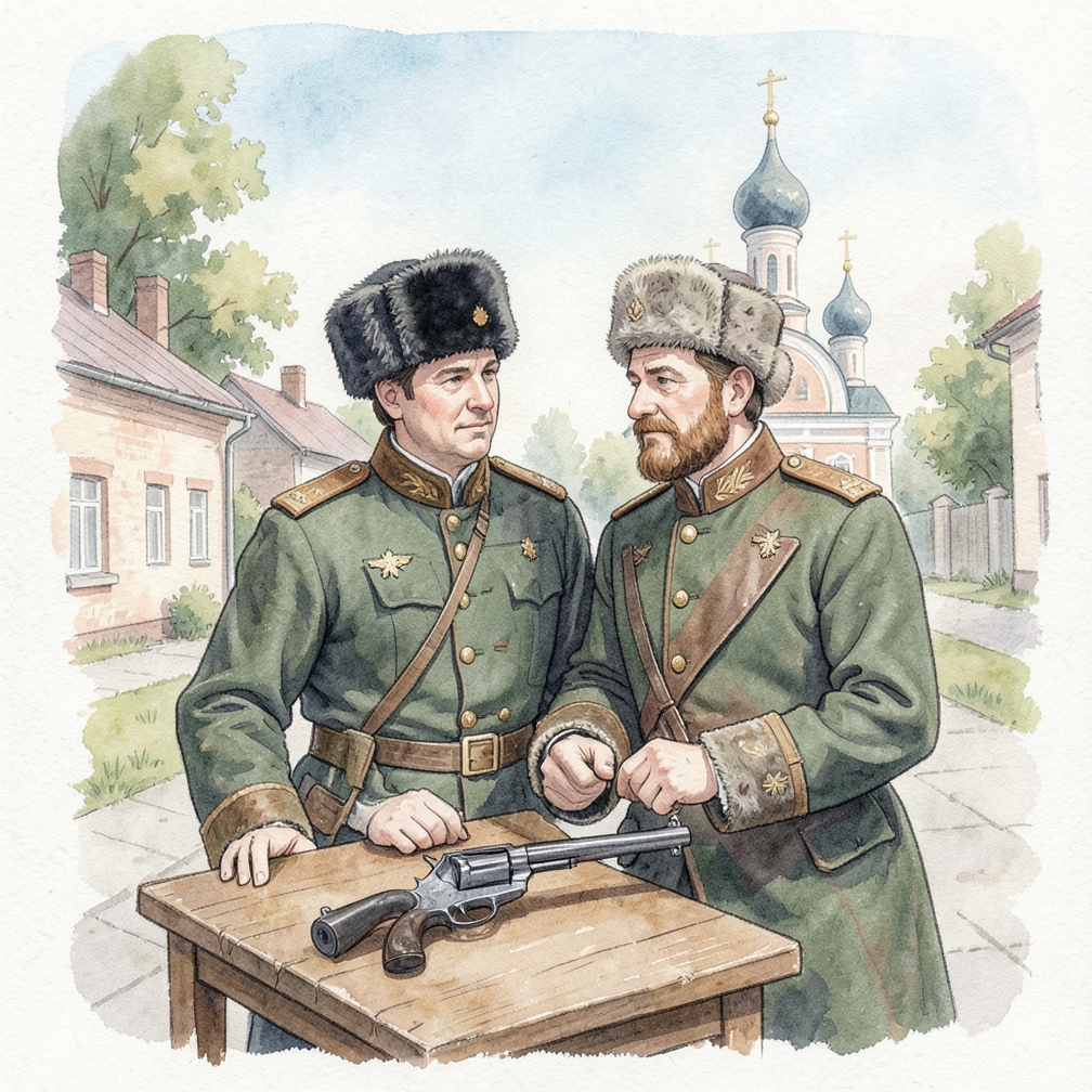 Проверьте, чтобы порох не высыпался