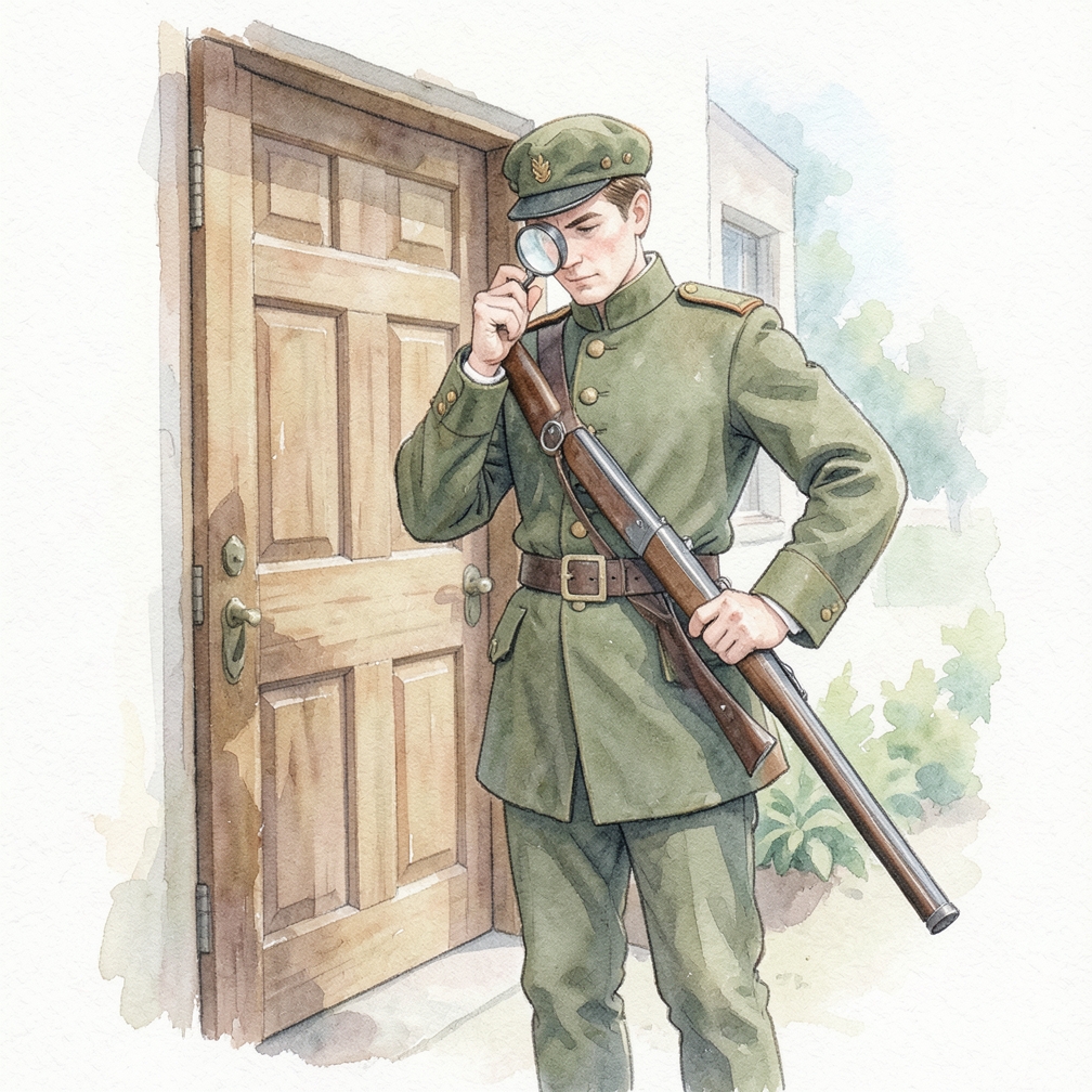 Проверьте, чтобы порох не высыпался