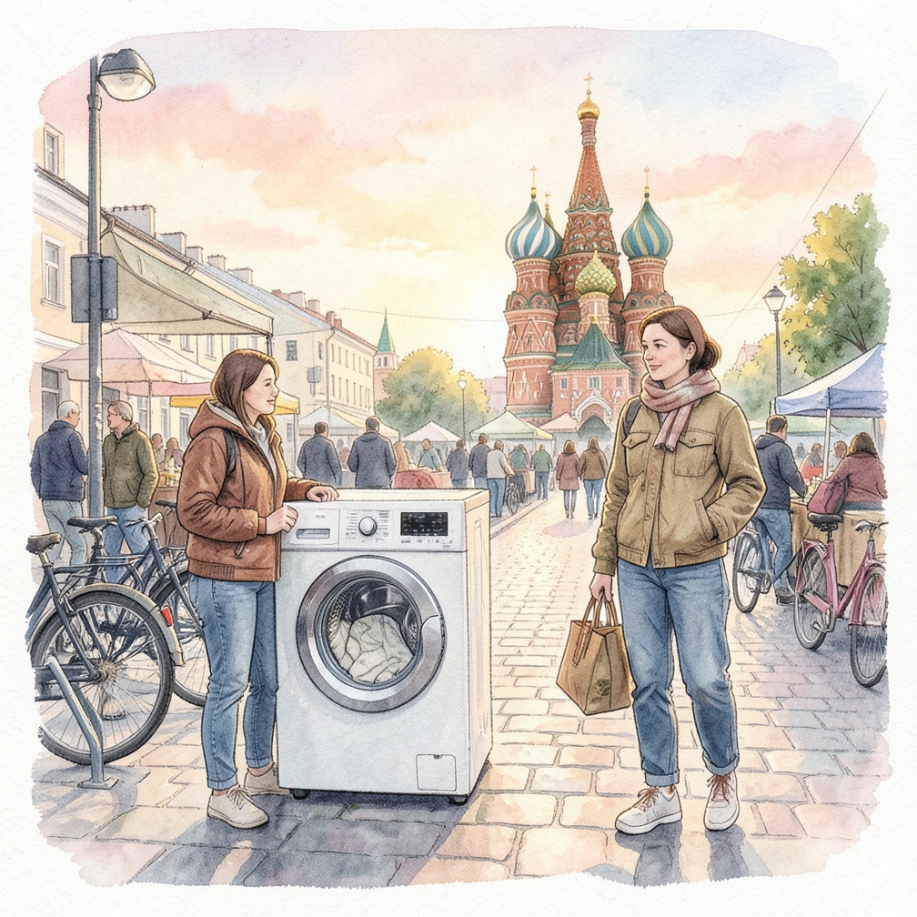 Посушите куртку-бомбер в стиральной машине на низкой температуре