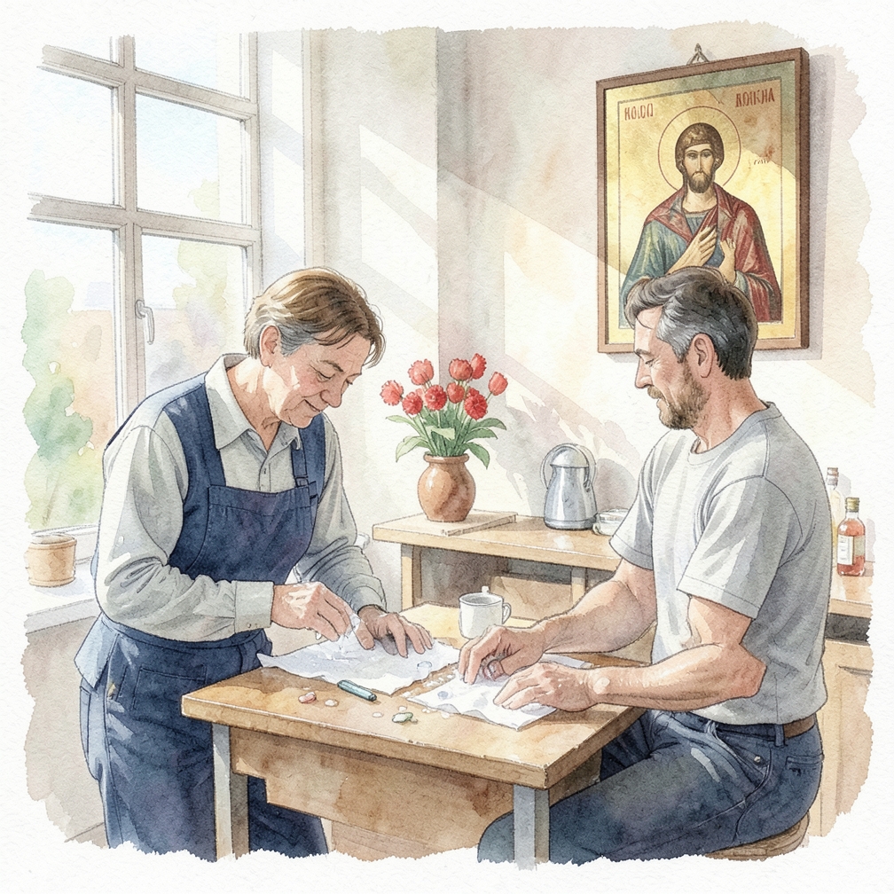 Очистите сенсоры картриджа