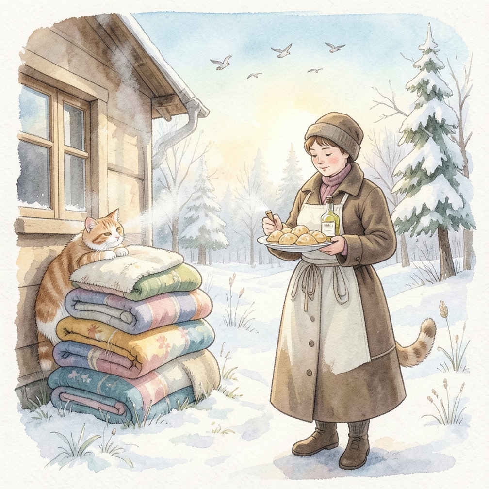 Попробуйте распылить Feliway