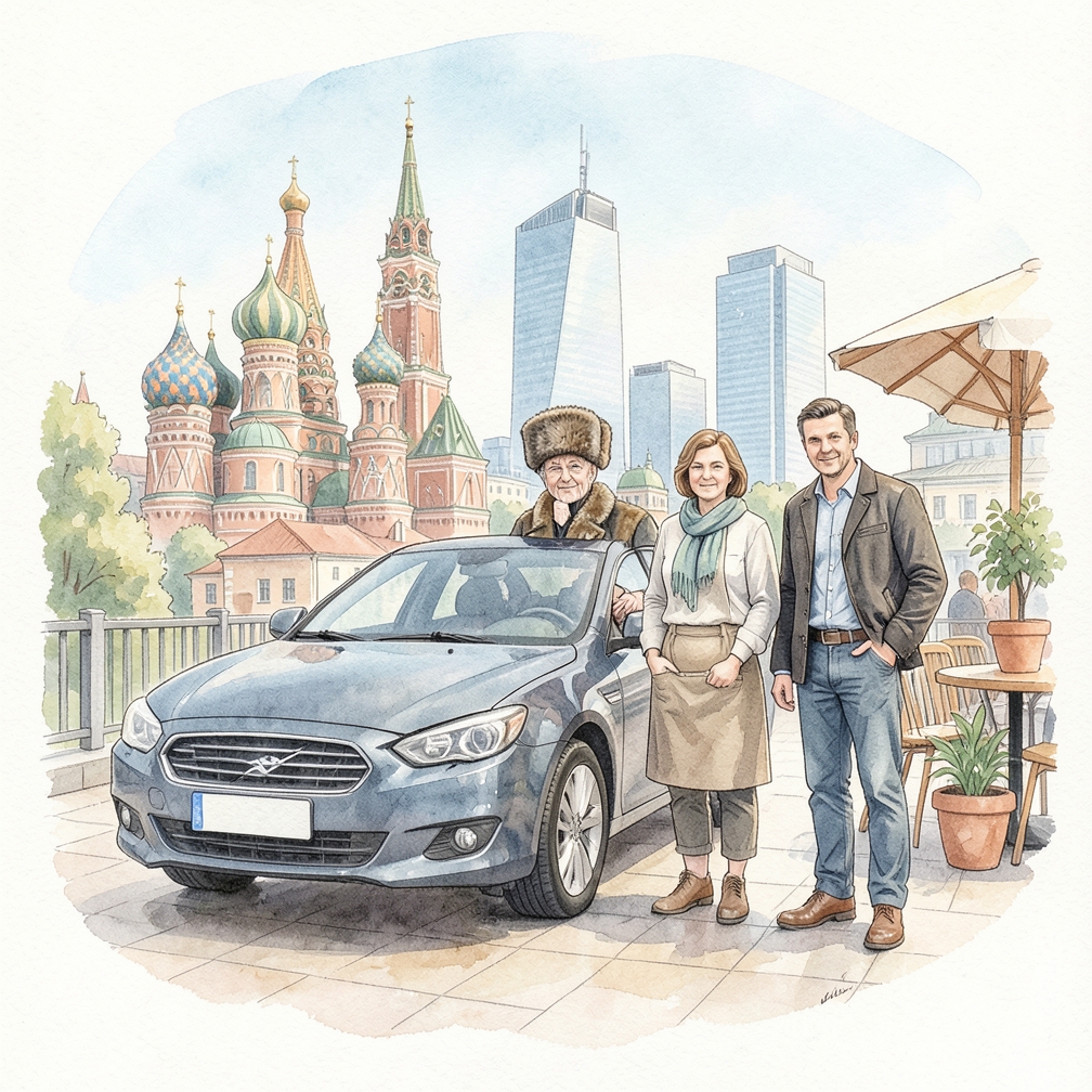 Найдите ровную поверхность для парковки автомобиля