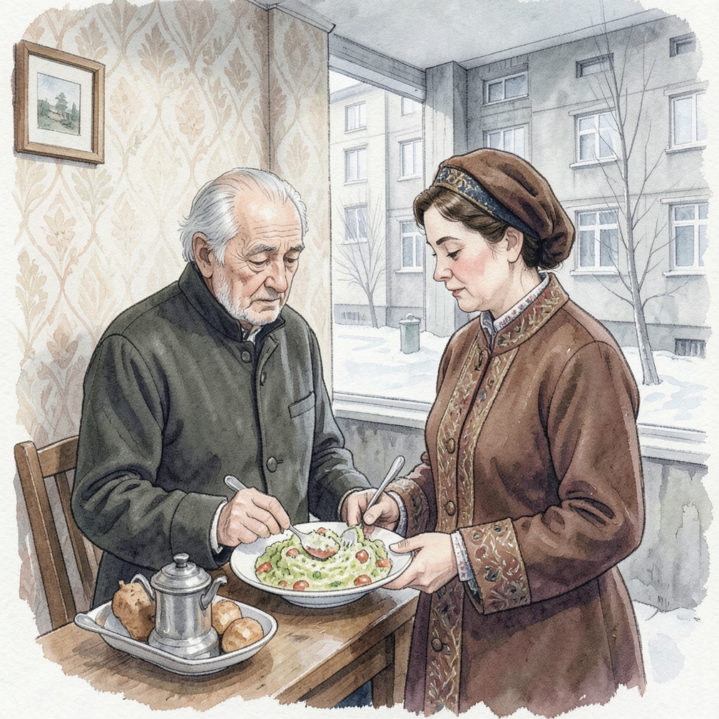 Смешайте и приготовьте