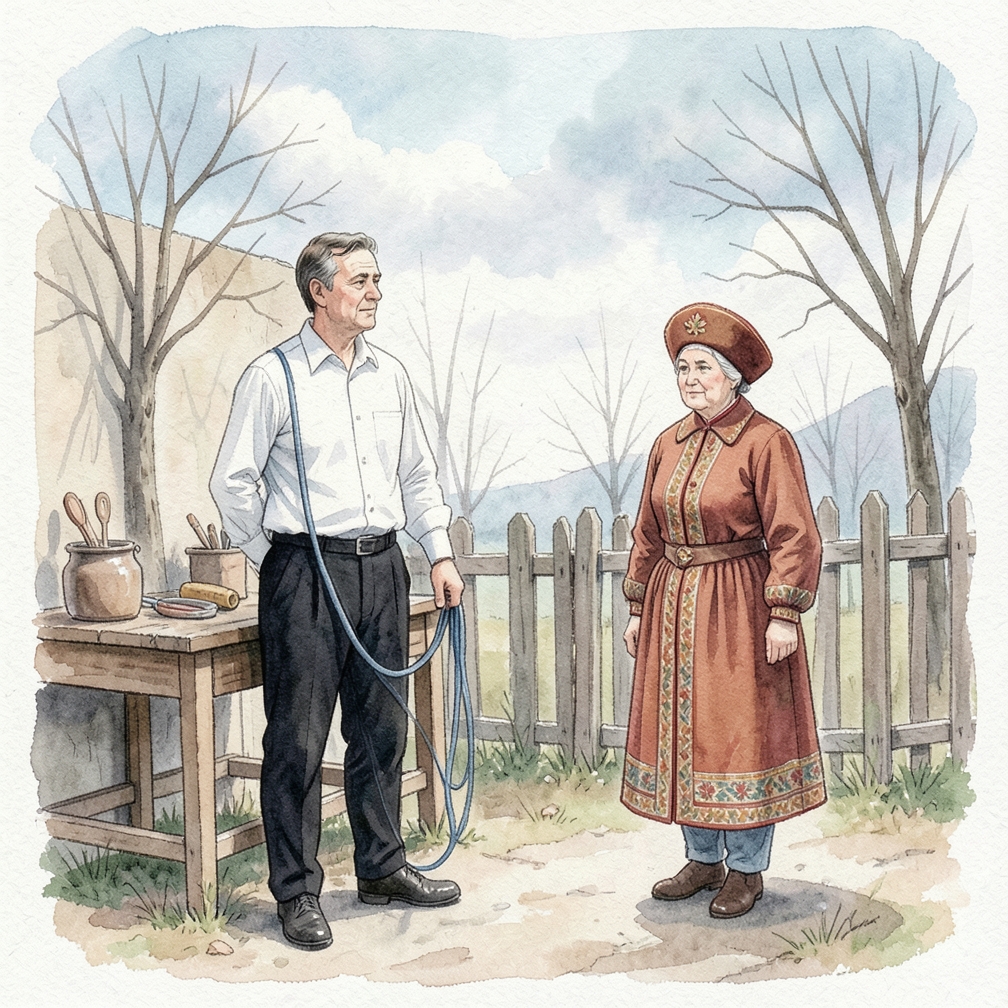 Подключите кабели к прибору