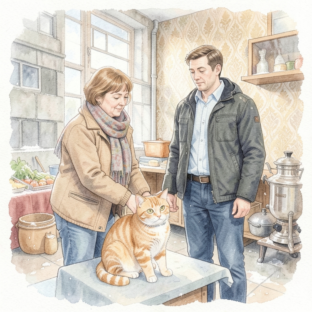 Захватите шкирку кота