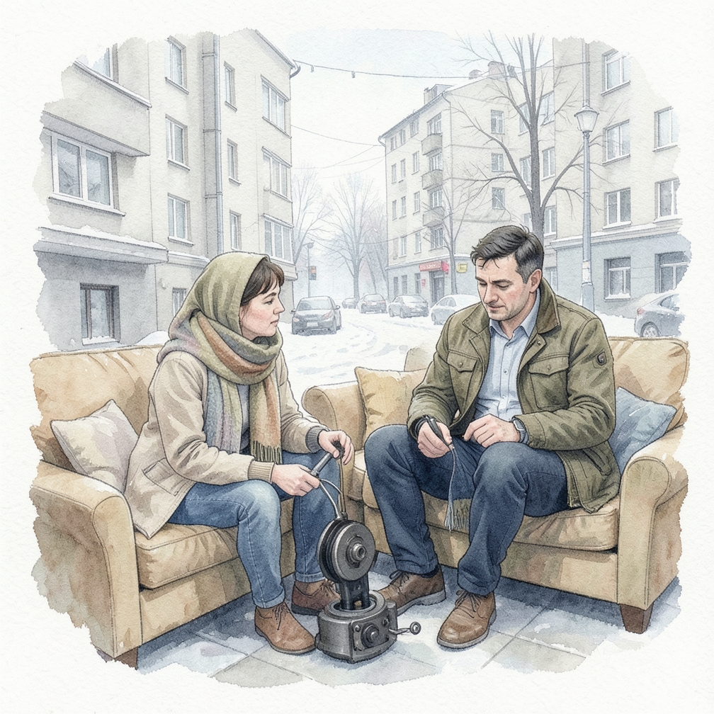 Установите новые тормозные колодки