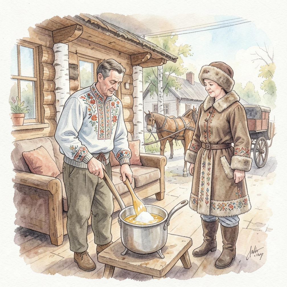 Приготовьте сироп