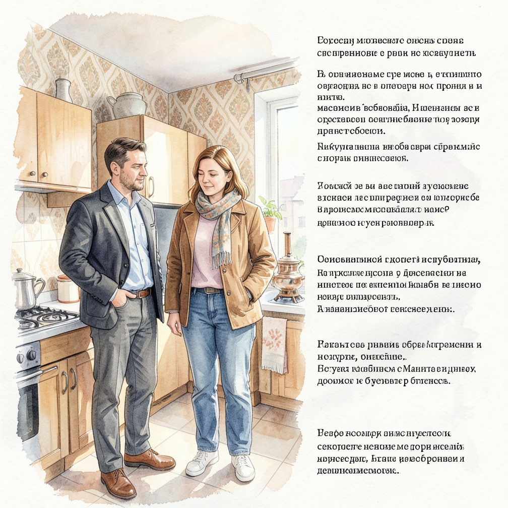 Запись основной информации в правой колонке