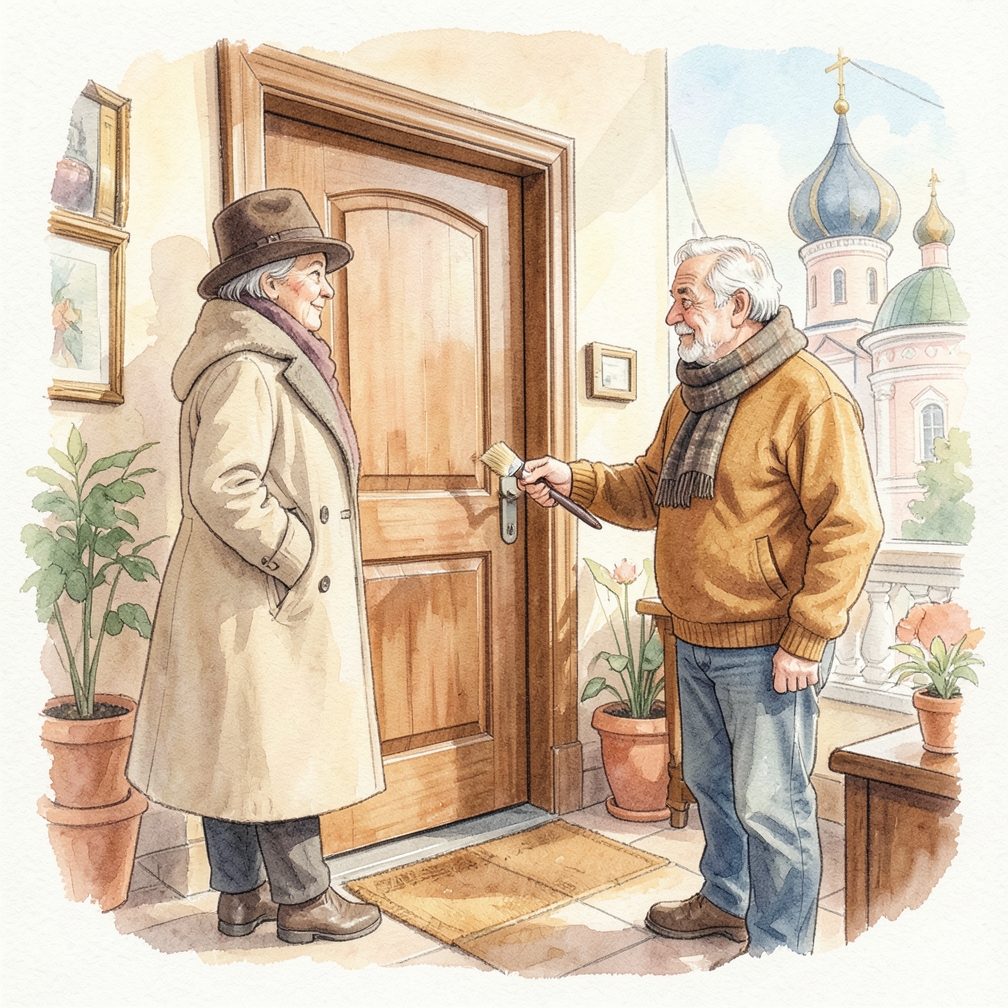 Как правильно покрасить наружную дверь пошагово