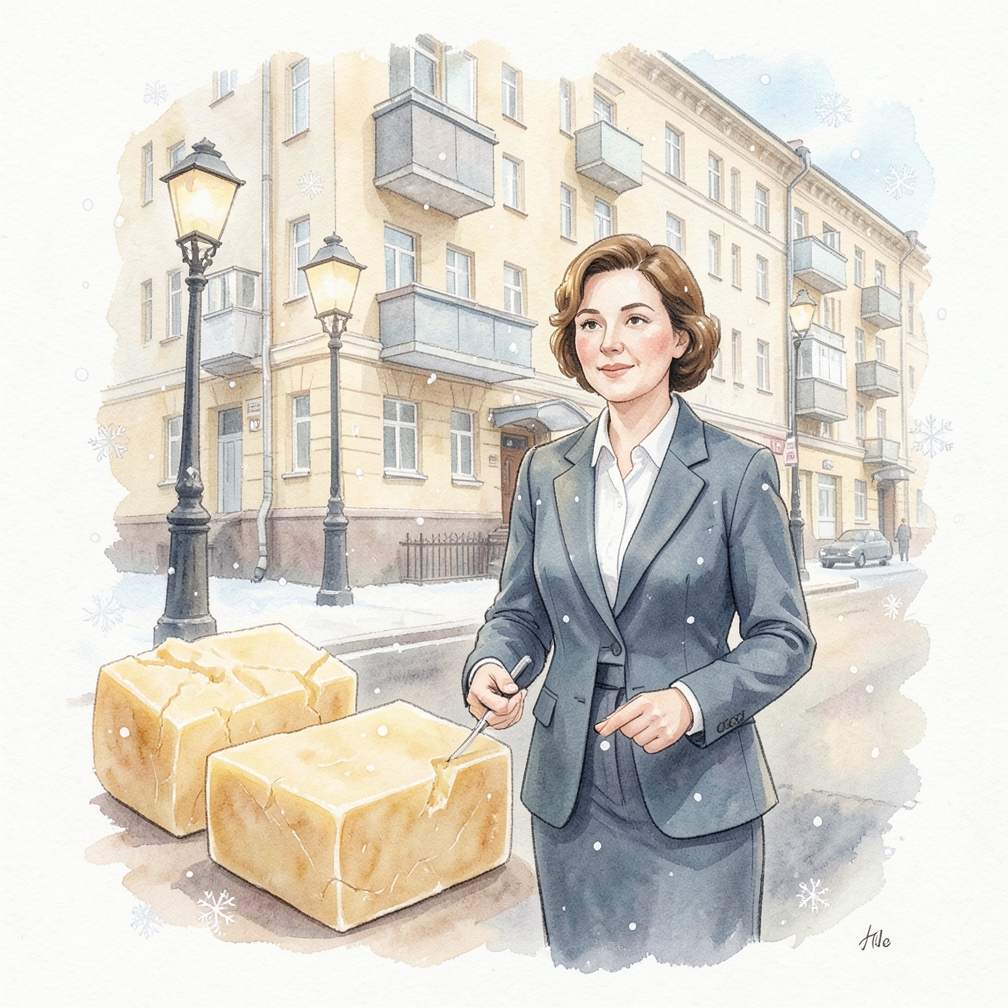 Разрежьте воск, чтобы ослабить его
