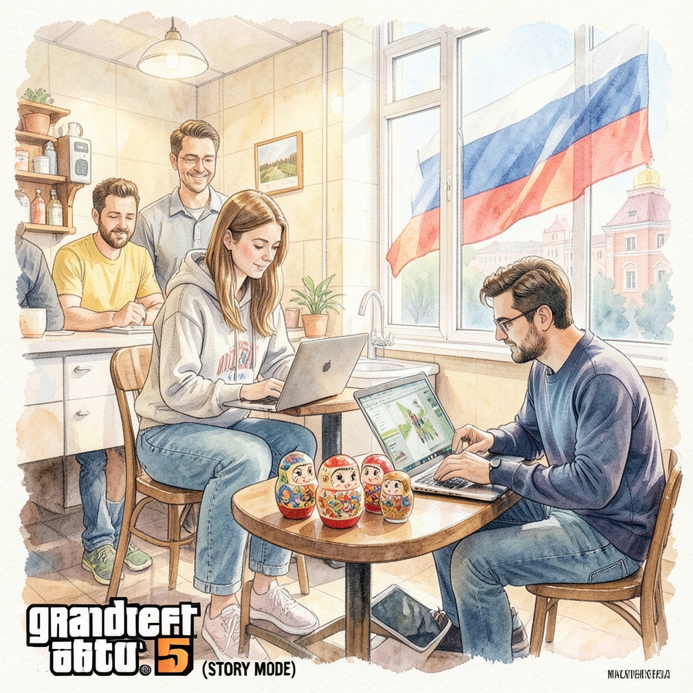 Как играть в Grand Theft Auto 5 (Story Mode) пошагово