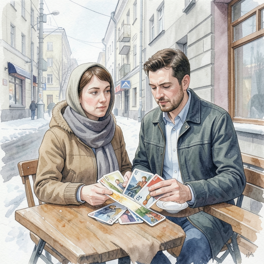Расположите ломтики