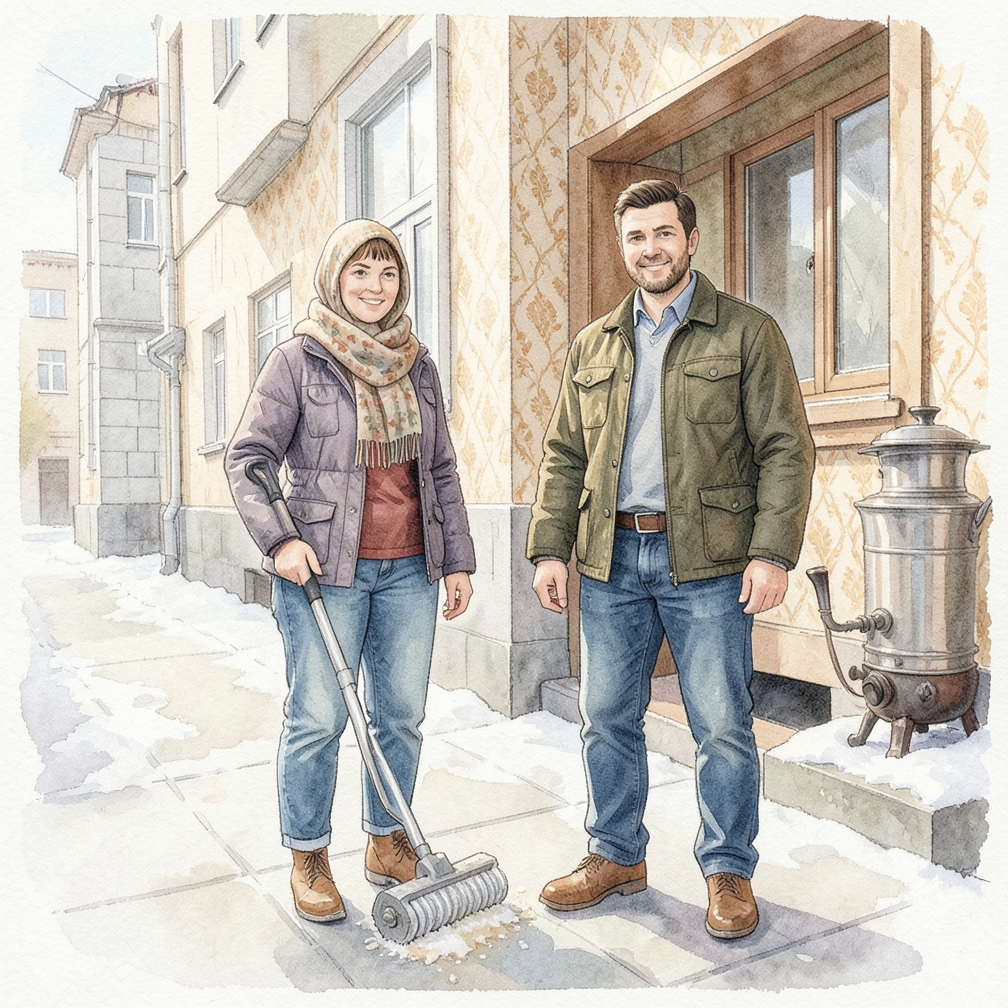 Утрамбуйте заполняющий материал